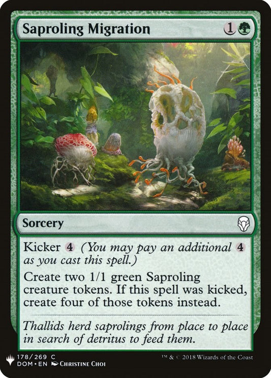 Saproling Migration [LIST - 178]