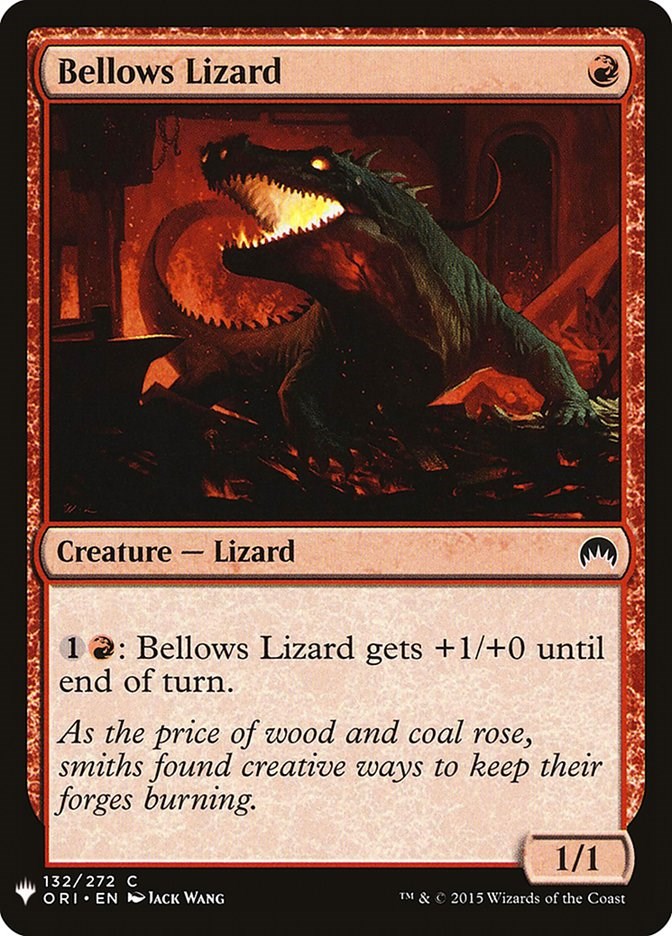 Bellows Lizard [LIST - 132]