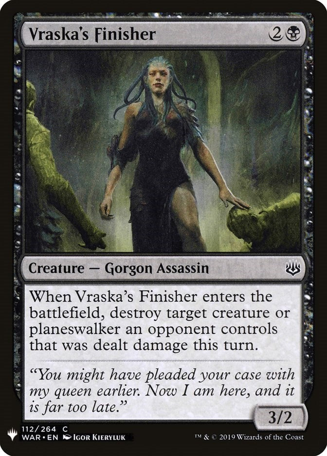 Vraska's Finisher [LIST - 112]