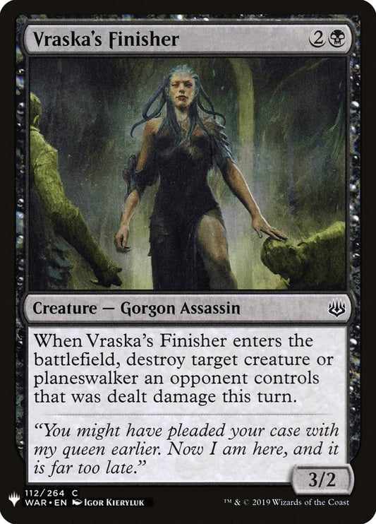 Vraska's Finisher [LIST - 112]