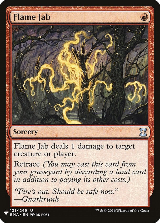Flame Jab [LIST - 131]