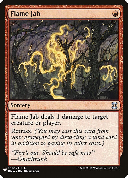 Flame Jab [LIST - 131]