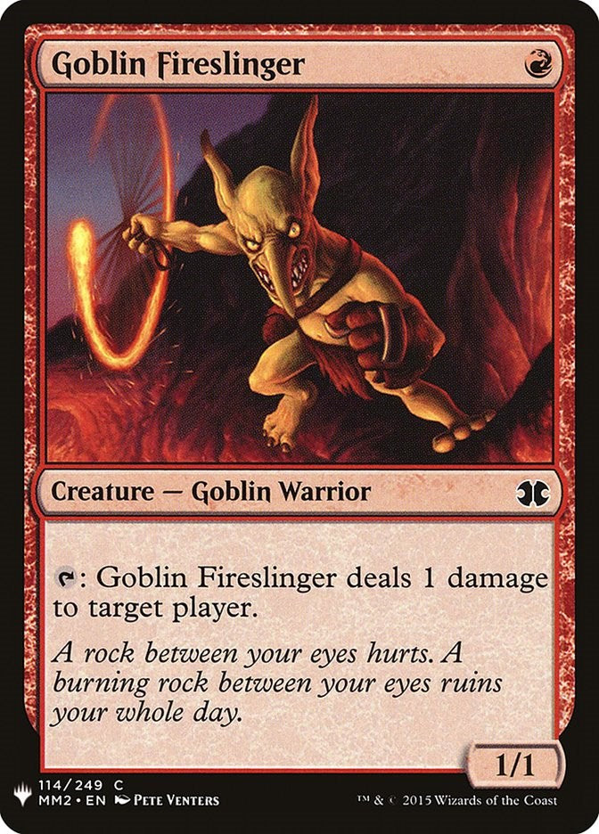 Goblin Fireslinger [LIST - 114]
