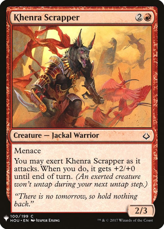 Khenra Scrapper [LIST - 100]