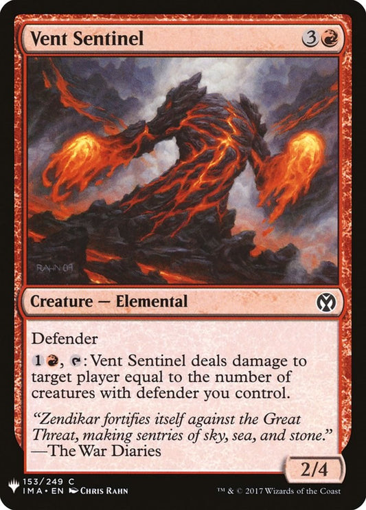 Vent Sentinel [LIST - 153]