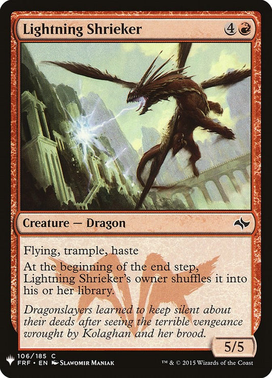 Lightning Shrieker [LIST - 106]