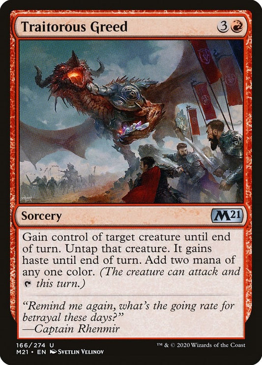 Traitorous Greed [M21 - 166]