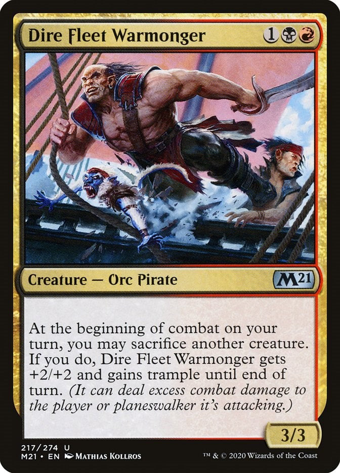 Dire Fleet Warmonger [M21 - 217]