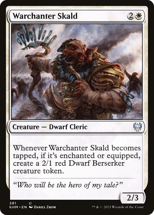 Warchanter Skald [KHM - 381]