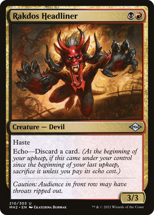 Rakdos Headliner [MH2 - 210]