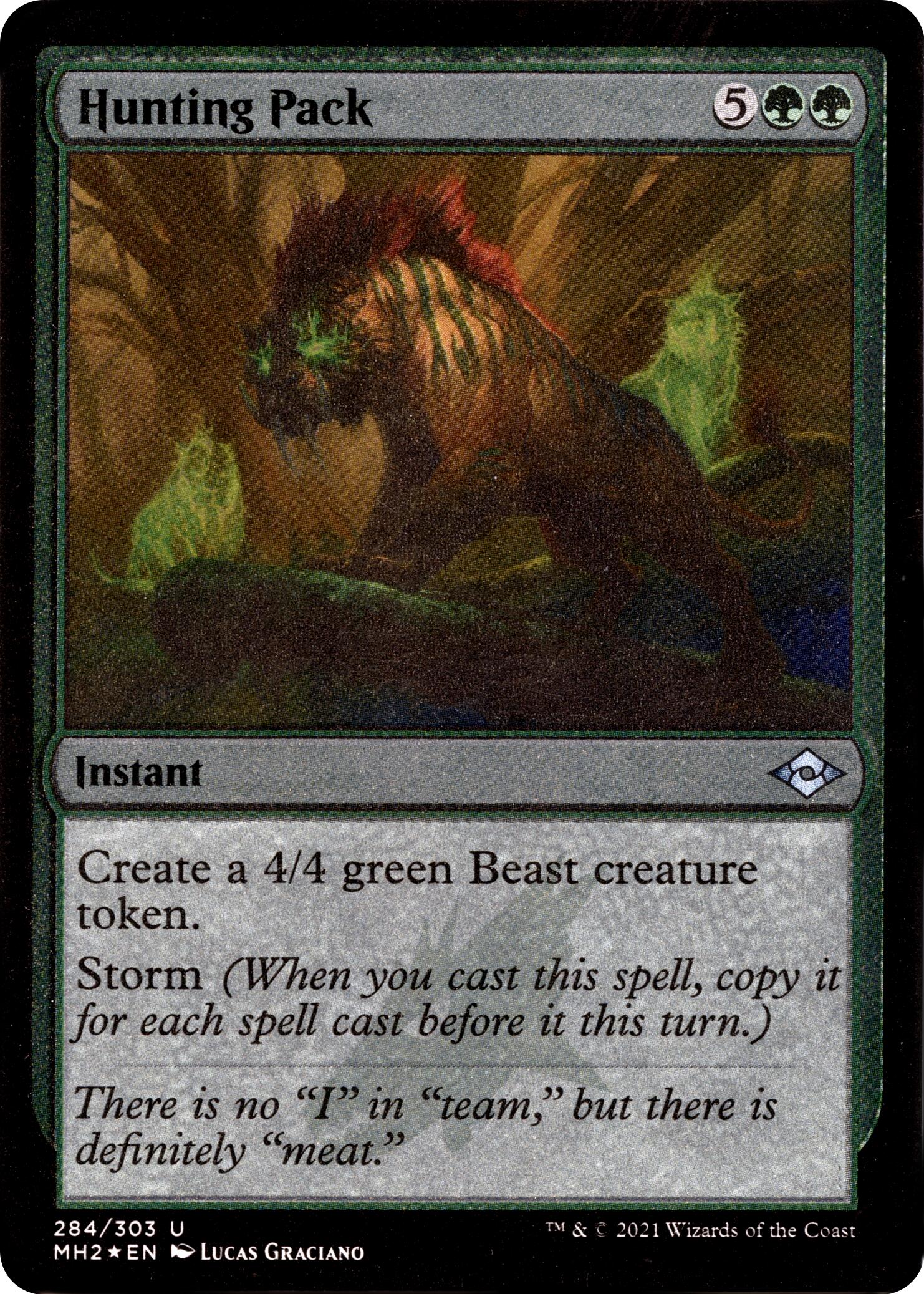 Hunting Pack (Foil Etched) [MH2 - 284]