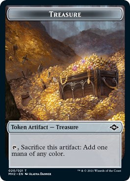 Treasure (020) // Thopter Double-Sided Token [MH2 - 20 // 19]