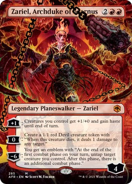 Zariel, Archduke of Avernus (Borderless) [AFR - 285]