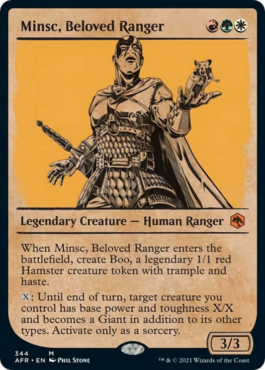 Minsc, Beloved Ranger (Showcase) [AFR - 344]