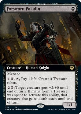 Forsworn Paladin (Extended Art) [AFR - 375]