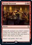 Disrupt Decorum [AFC - 122]