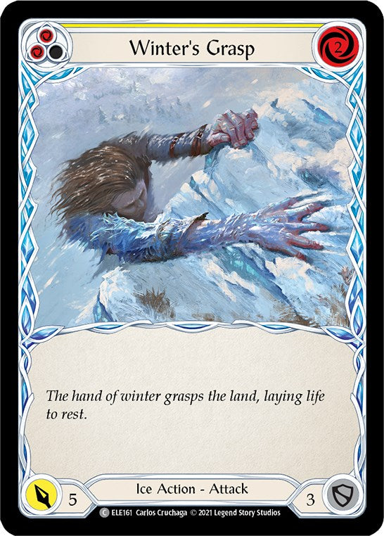 Winter's Grasp (Yellow) [ELE - ELE161]