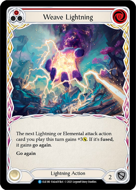 Weave Lightning (Red) [ELE - ELE180]