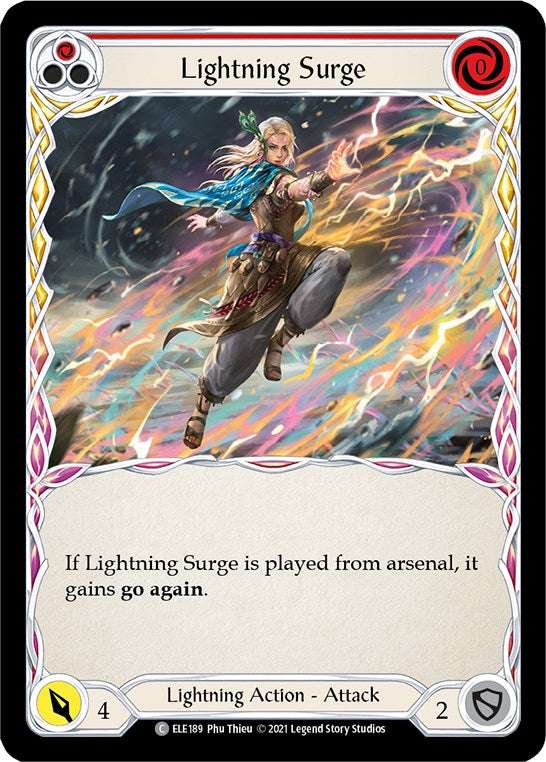 Lightning Surge (Red) [ELE - ELE189]