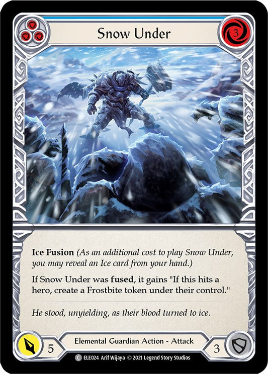 Snow Under (Blue) [ELE - ELE024]