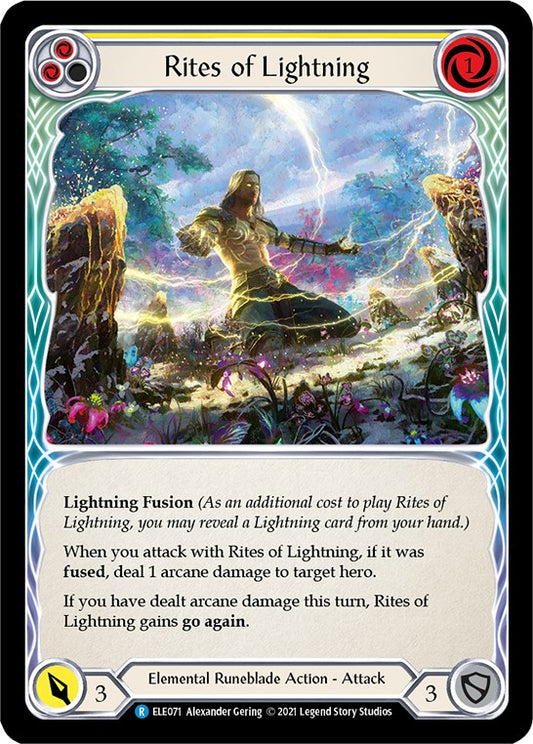 Rites of Lightning (Yellow) [ELE - ELE071]