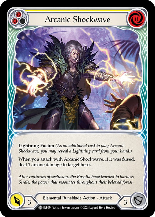 Arcanic Shockwave (Yellow) [ELE - ELE074]