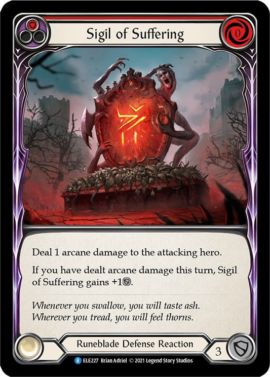 Sigil of Suffering (Red) [ELE - ELE227]