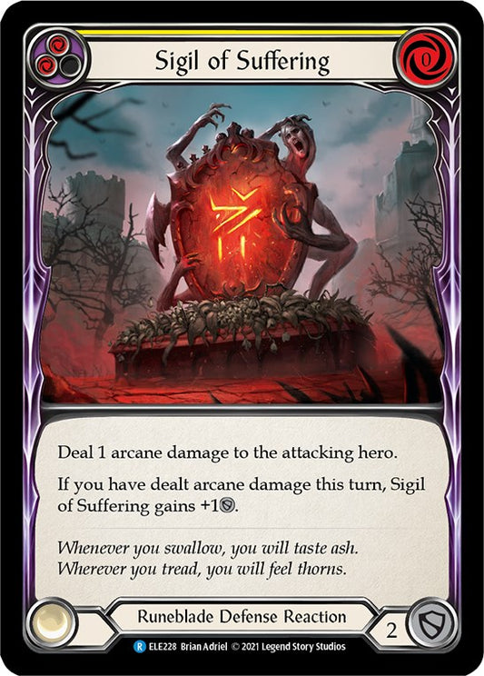 Sigil of Suffering (Yellow) [ELE - ELE228]