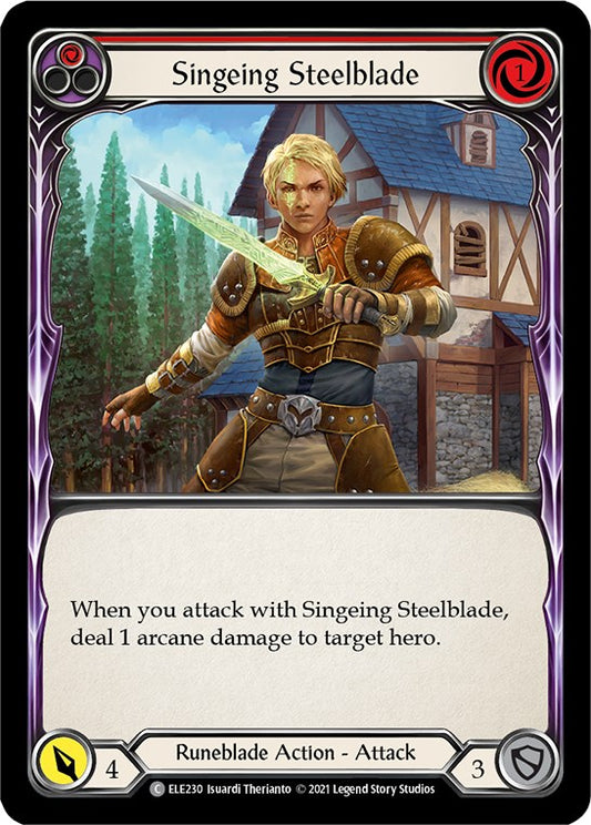 Singeing Steelblade (Red) [ELE - ELE230]