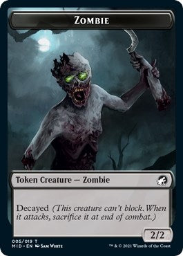 Zombie (005) Token [MID - 5]