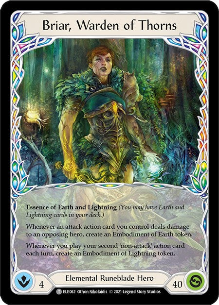 Briar, Warden of Thorns // Titan's Fist [ELE - ELE062 // ELE202]
