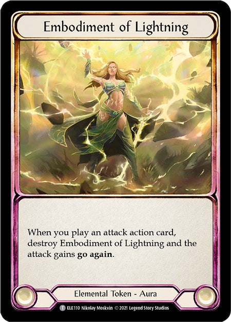 Embodiment of Lightning // Titan's Fist [ELE - ELE110 // ELE202]