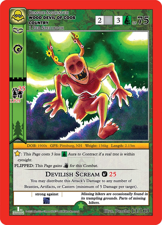 Wood Devil of Coos Country [NFFE - 13/163]