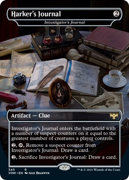 Harker's Journal - Investigator's Journal [VOW - 345]