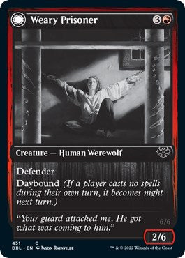 Weary Prisoner [DBL - 451]