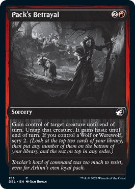 Pack's Betrayal [DBL - 153]