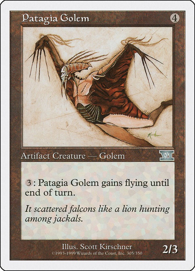 Patagia Golem [6ED - 305]