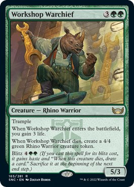 Workshop Warchief [SNC - 165]