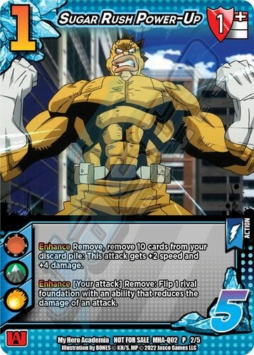 Sugar Rush Power-Up (Quirk Pack 2) [MHAP - MHA-Q02 P 2/5]