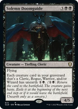 Solemn Doomguide [CLB - 672]