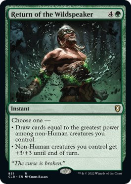 Return of the Wildspeaker [CLB - 831]