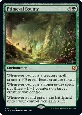 Primeval Bounty [CLB - 830]