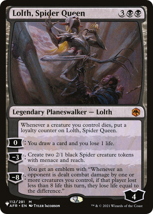 Lolth, Spider Queen [LIST - 112/281]