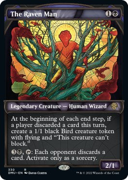 The Raven Man (Textured Foil)