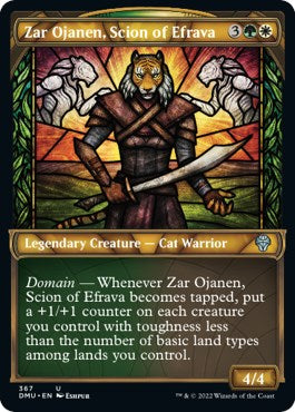 Zar Ojanen, Scion of Efrava (Textured Foil) [DMU - 367]
