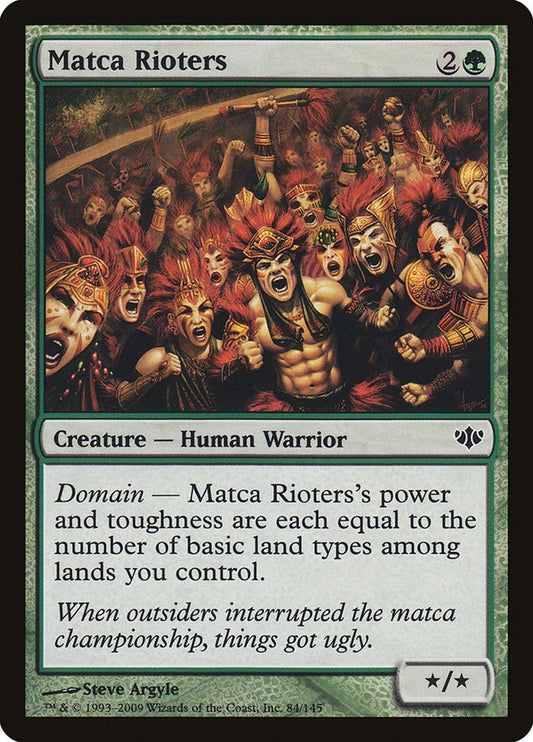 Matca Rioters [CON - 84]