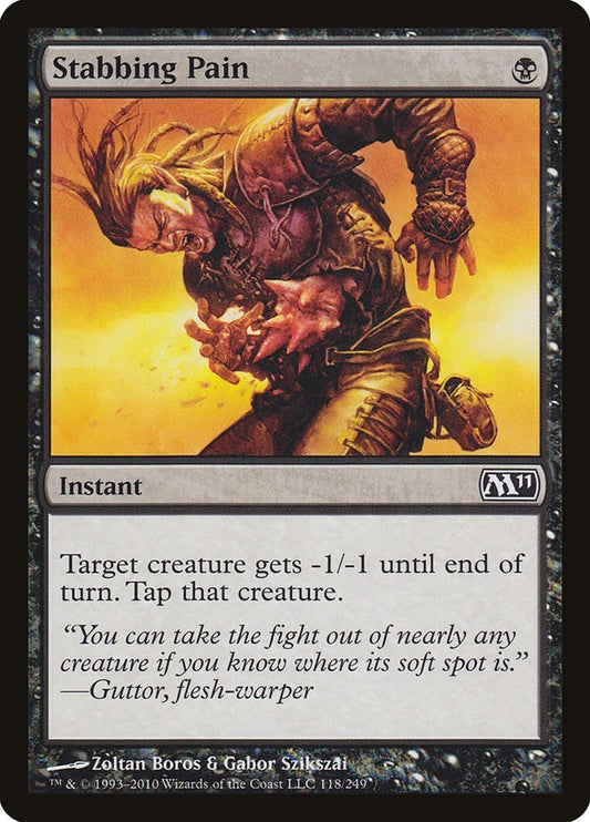 Stabbing Pain [M11 - 118]