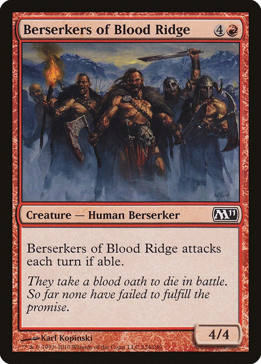 Berserkers of Blood Ridge [M11 - 124]