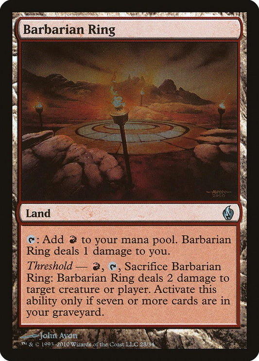 Barbarian Ring [PD2 - 28]