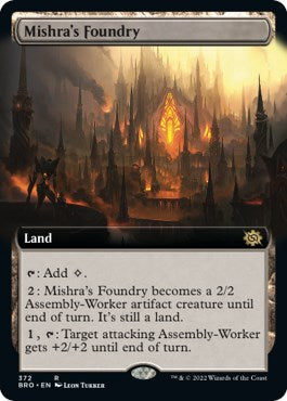 Mishra's Foundry (Extended Art) [BRO - 372]